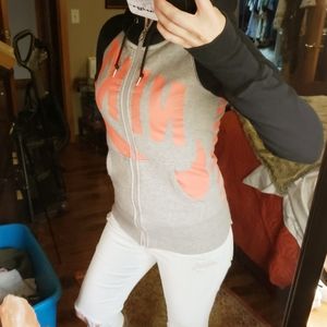 EUC Nike Sweater Sweatshirt Zip Hoodie XS